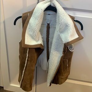 Olive & Oak faux suede vest